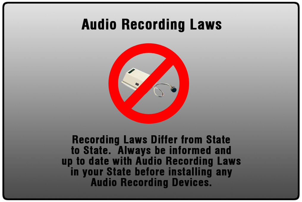 Audio Recording Laws
