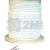 SIAMESE-1000-WHT 1000 Feet White Siamese Coaxial Cable