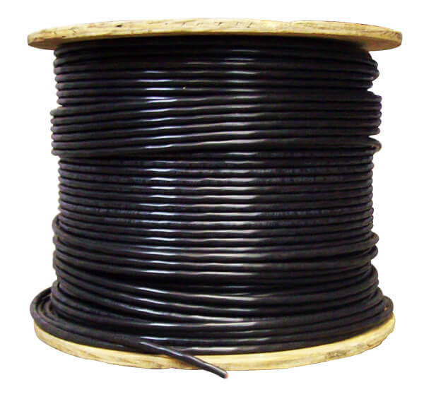 SIAMESE-500-BLK 500ft Black Siamese Cable