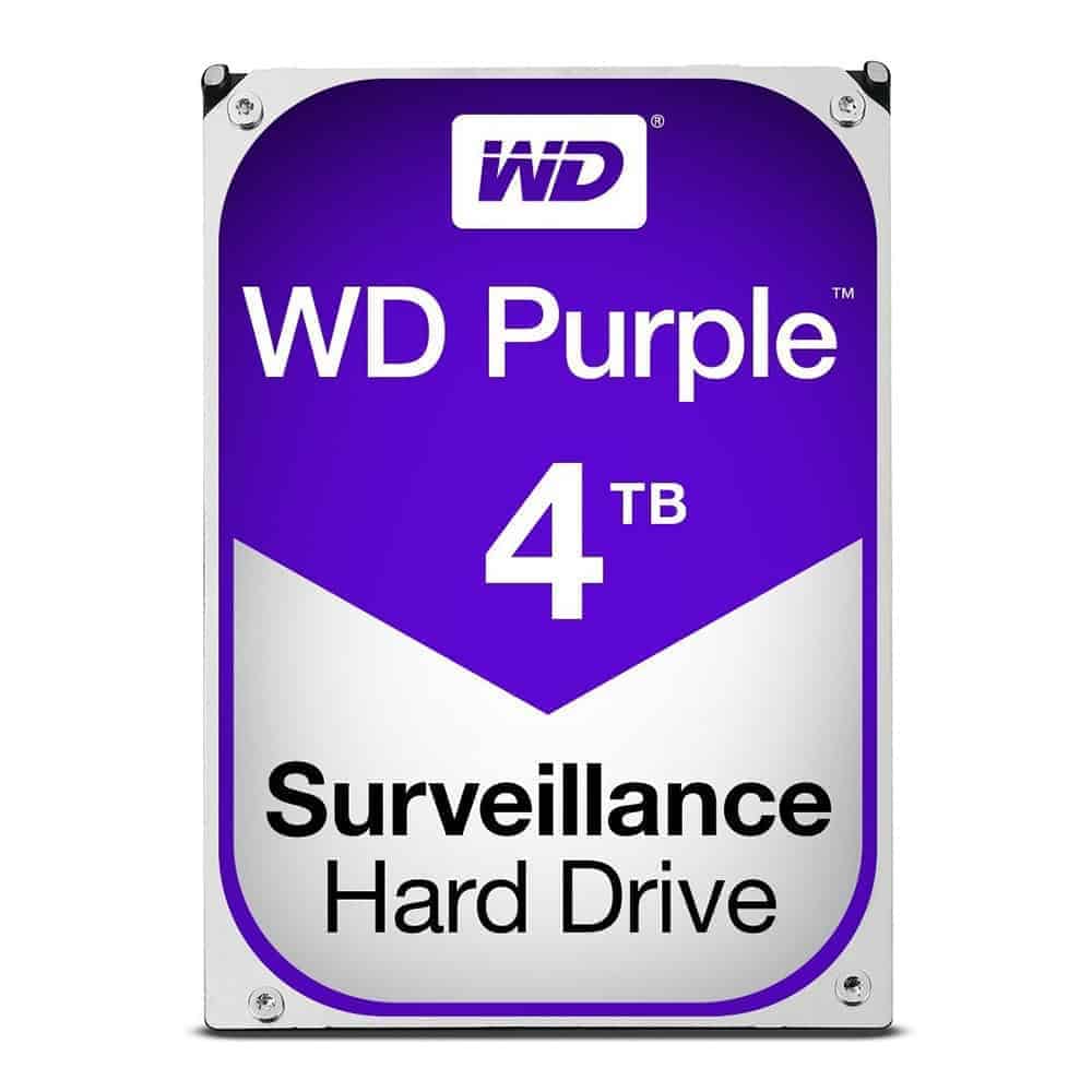 WD WD40PURZ-4TB Purple Hard Drive 2MCCTV