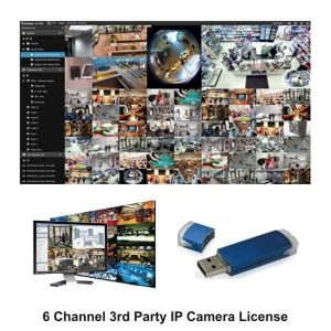 Geovision 82-VMS0000-0006 (6 Channel) 3rd Party VMS Software License for 32 Channels