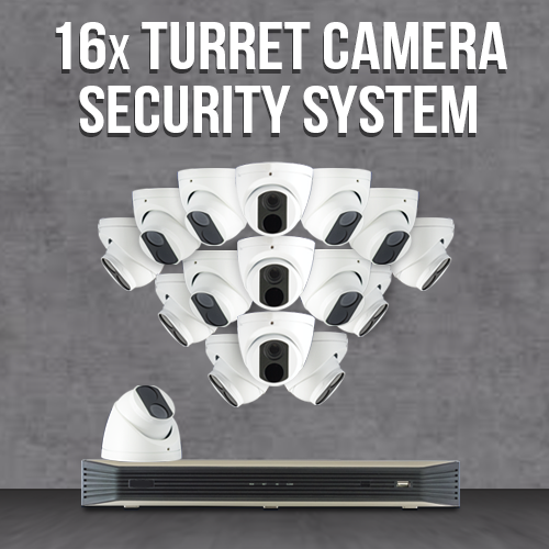 16 Camera IP Surveillance System