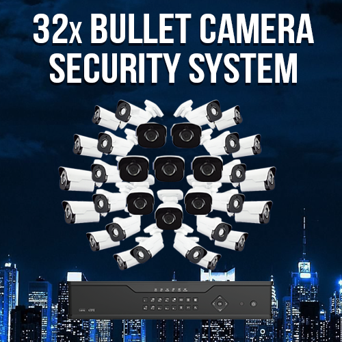 32 Camera Enterprise Surveillance System