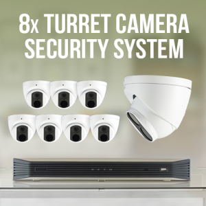 8 Turret Camera Surveillance System